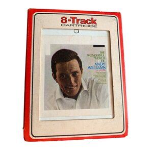 Andy Williams "The Wonderful World Of Andy Williams" 8-Track Tape